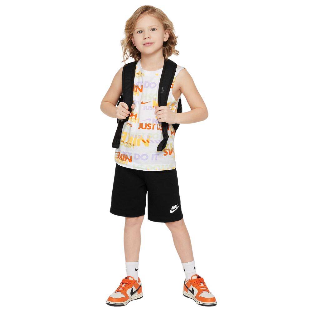 NIKE LITTLE KIDS B NSW PE AOP TANK SHORT SET