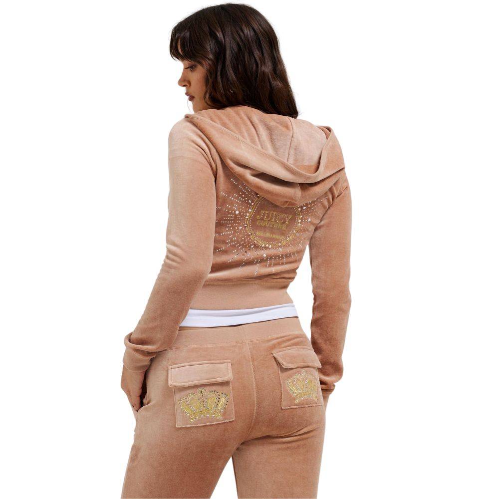 JUICY COUTURE HERITAGE CROWN CAISA LOW RISE PANT
