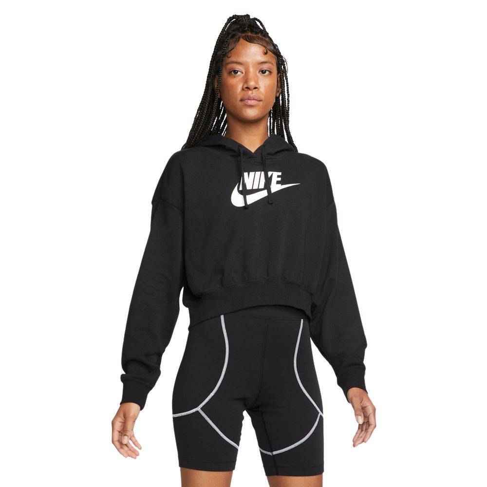 NIKE CLUB FLEECE OVERSIZED CROPPED HOODIE