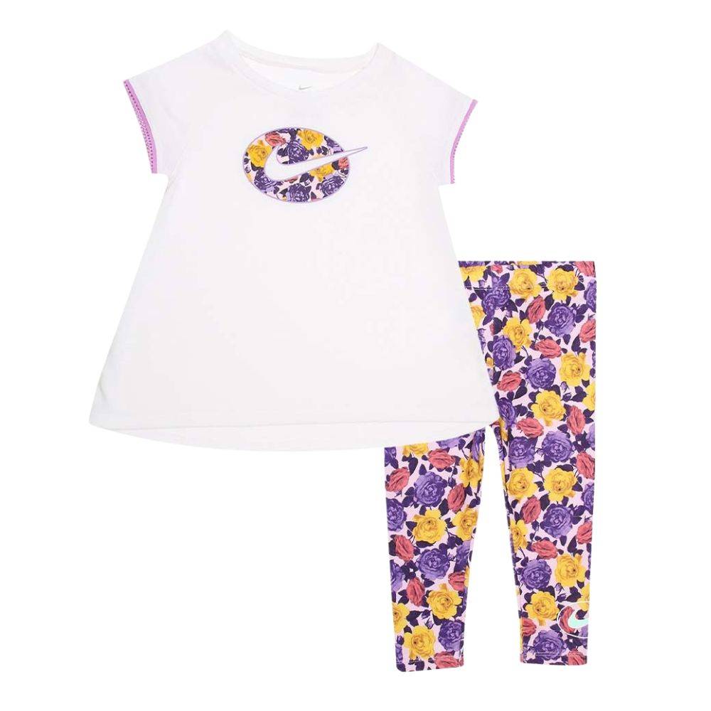 NIKE INFANT GIRLS ICON CLASH TEMPO SHORT SET