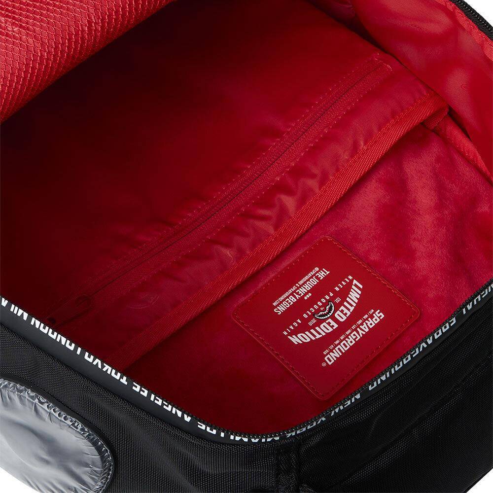 SPRAYGROUND SHARK CENTRAL PRINTED ZIP DLX BACKPACK