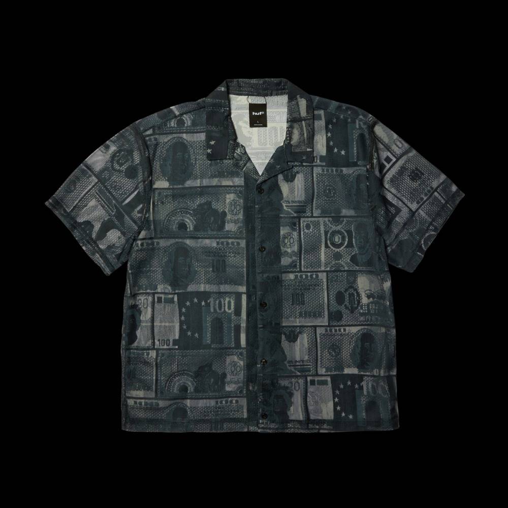 HUF GLOBAL CURRENCY S/S LACE SHIRT