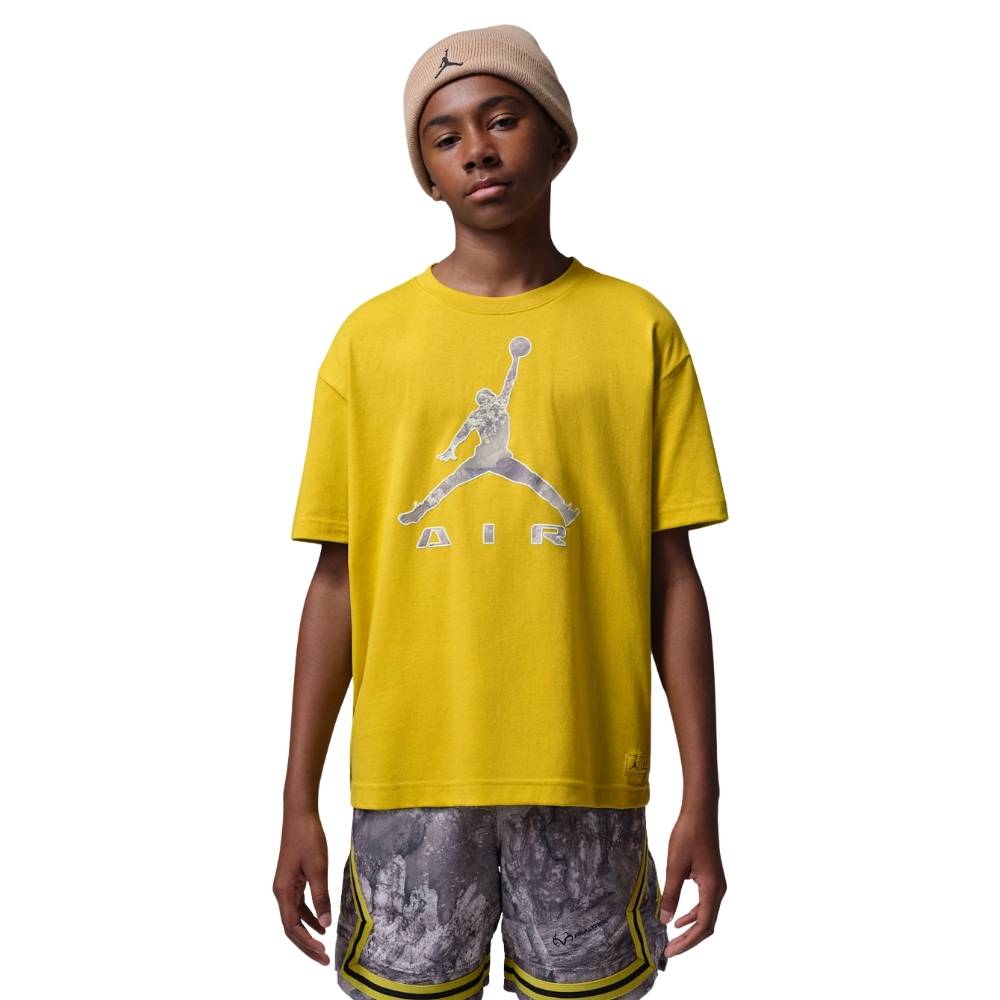 NIKE JORDAN BOYS MJ BK REAL TREE SS TEE