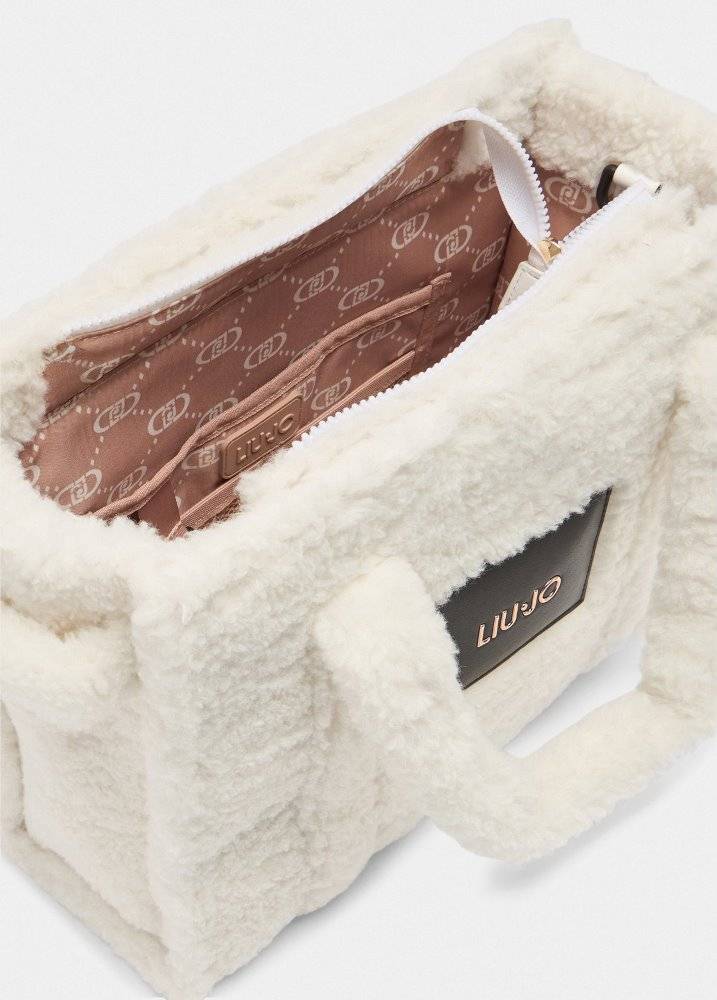 LIU JO TEDDY MEDIUM TOTE BAG