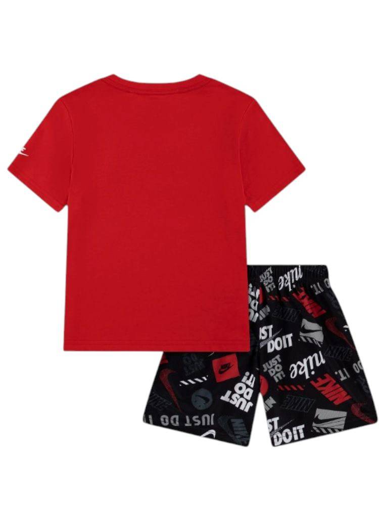 NIKE INFANT BOYS NSW ITZ AOP SHORT SET