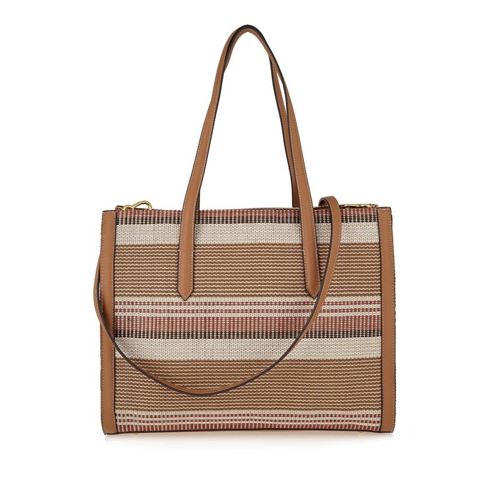 JUICY COUTURE LILY STRAW LARGE SHOPPING BAG