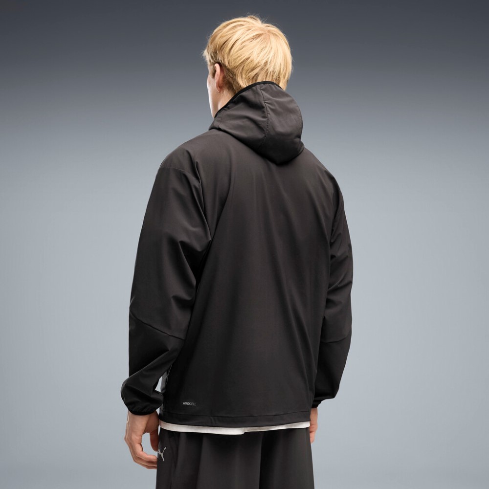 PUMA PUMATECH 4-WAY STRETCH RELAXED WOVEN TRACK JACKET