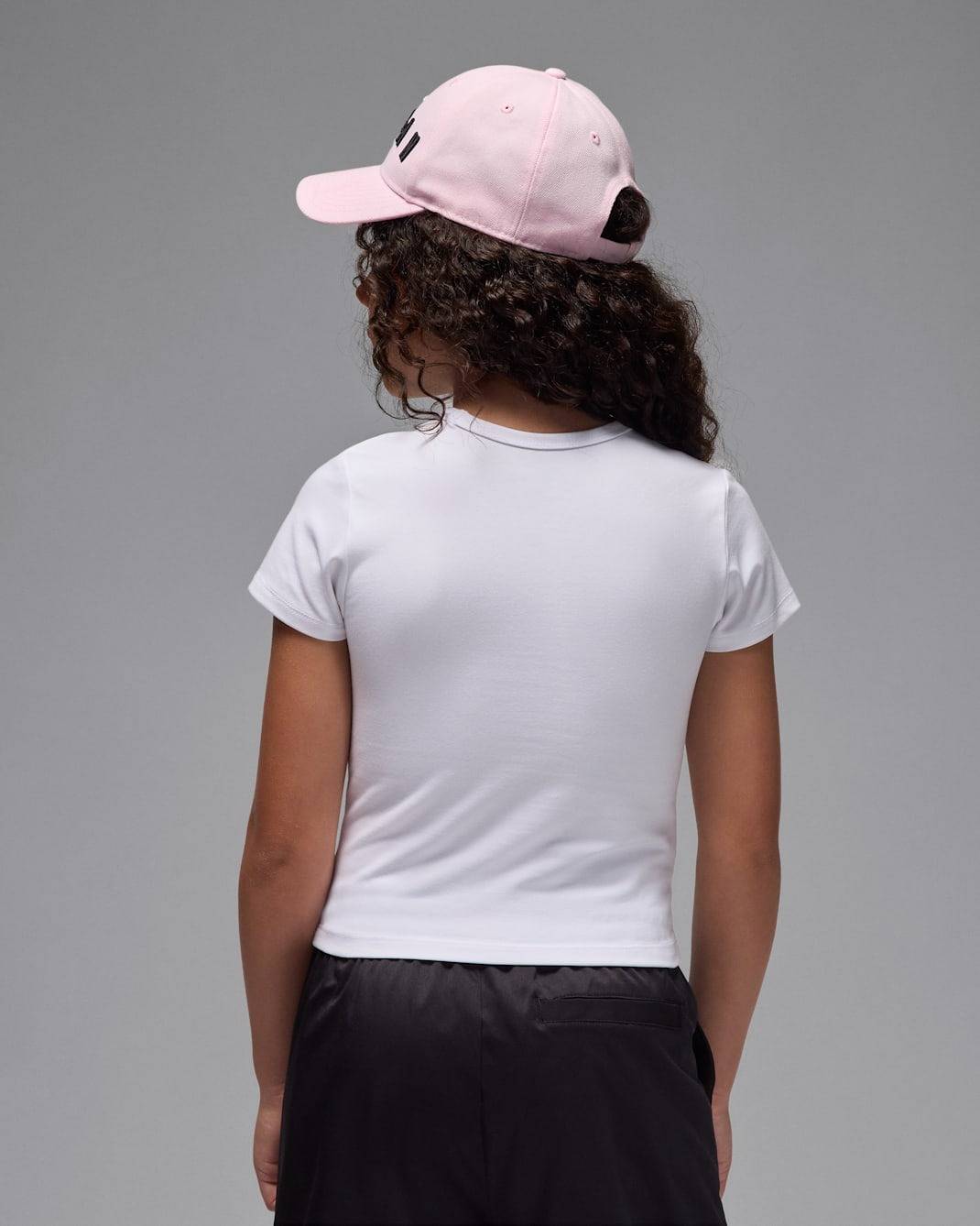 NIKE JORDAN GIRLS MJ BABY BROOKLYN ESS SS TEE