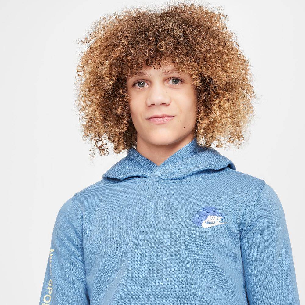 NIKE KIDS STANDARD ISSUE FLEECE PULLOVER HOODIE
