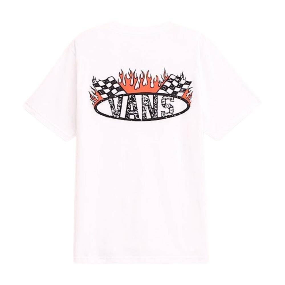 VANS TEEN RACING FLAMES SS TEE