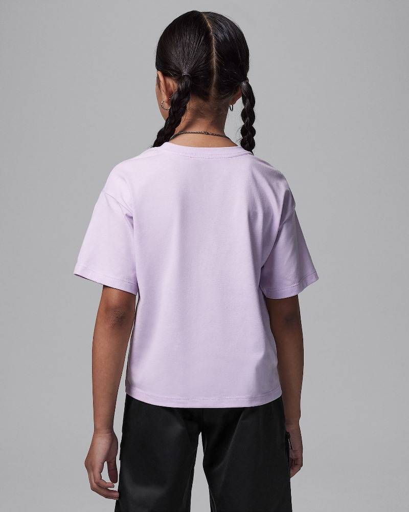 NIKE JORDAN GIRLS MJ BRKLYN ESSENTIALS SS TEE