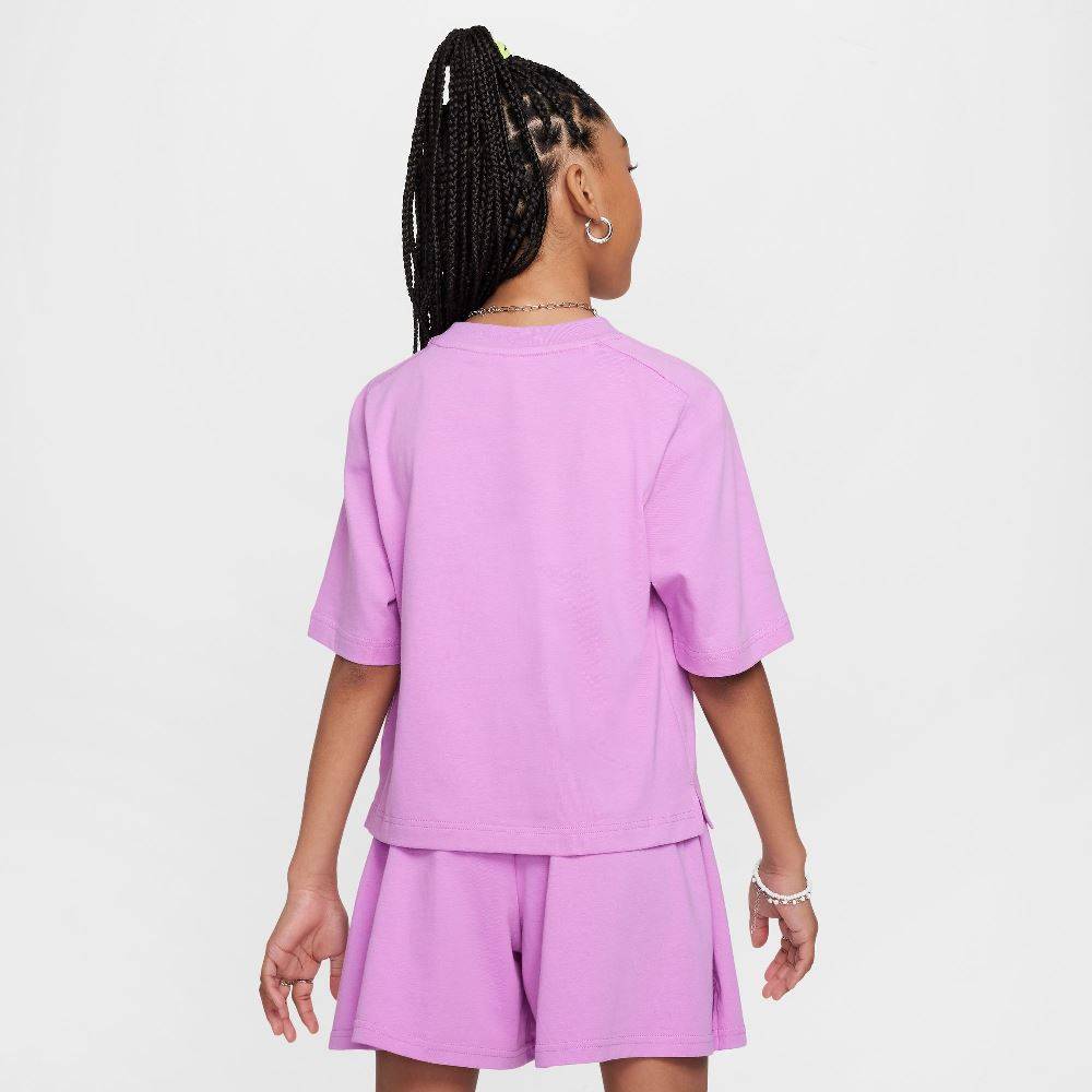 NIKE NSW GIRLS SHORT-SLEEVE TOP LBR
