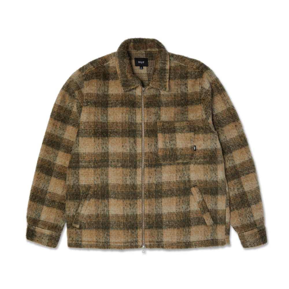 HUF MEGABLAST PLAID JACKET