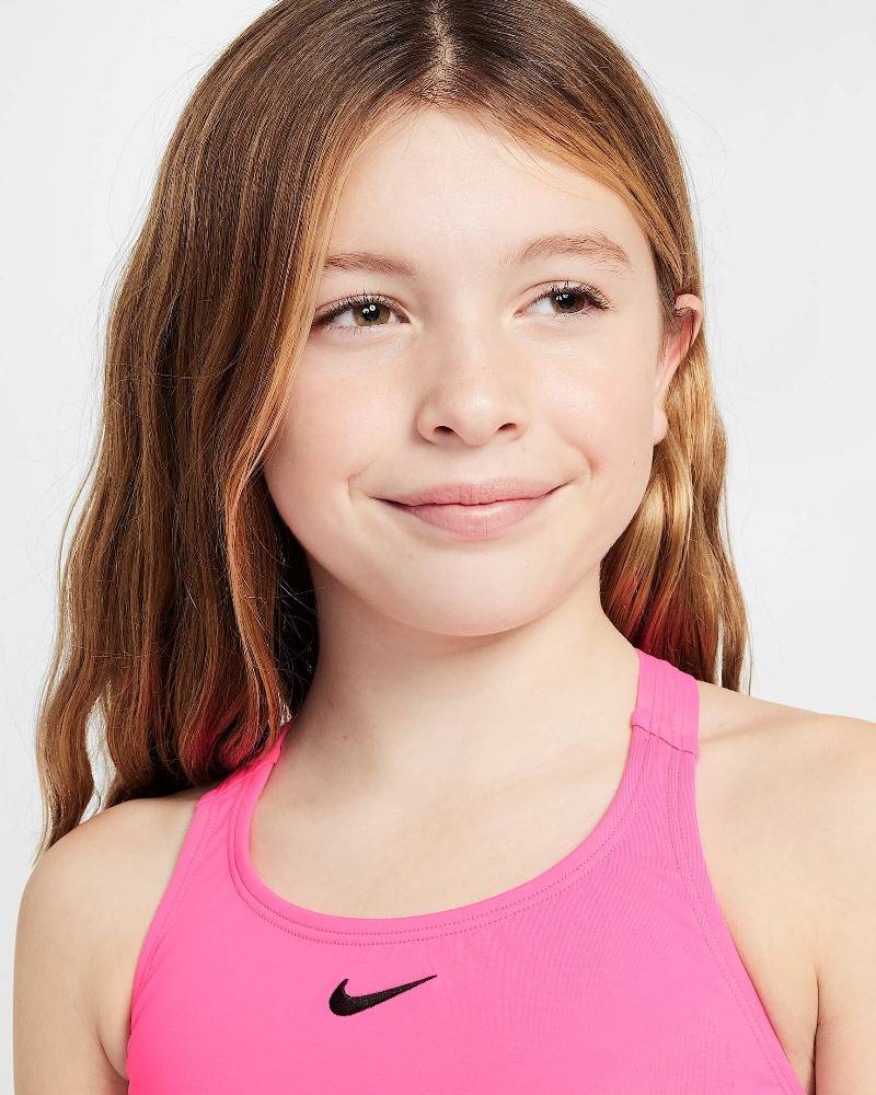 NIKE GIRLS LOGO TAPE RACERBACK BIKINI & SHORT SET