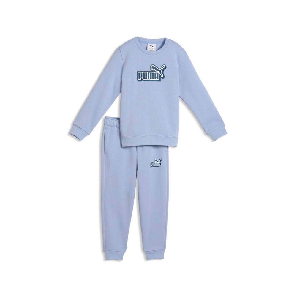 PUMA ESS LOGO LAB CREW SWEAT SUIT FL PS