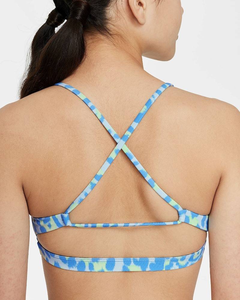 NIKE GIRLS WILD LACE UP BIKINI SET