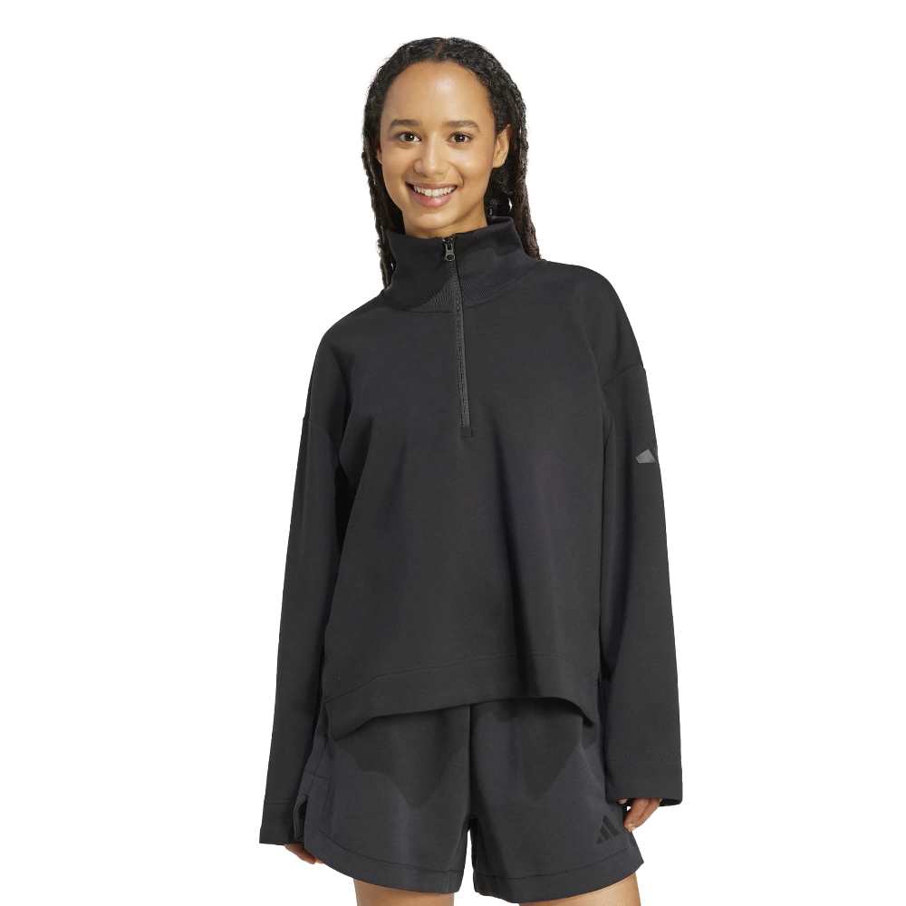 ADIDAS SOFT LUX QUARTER-ZIP