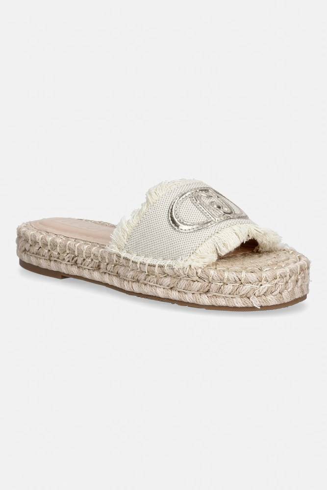 PAROS 01 - CANVAS SANDAL WITH MAXI LOGO