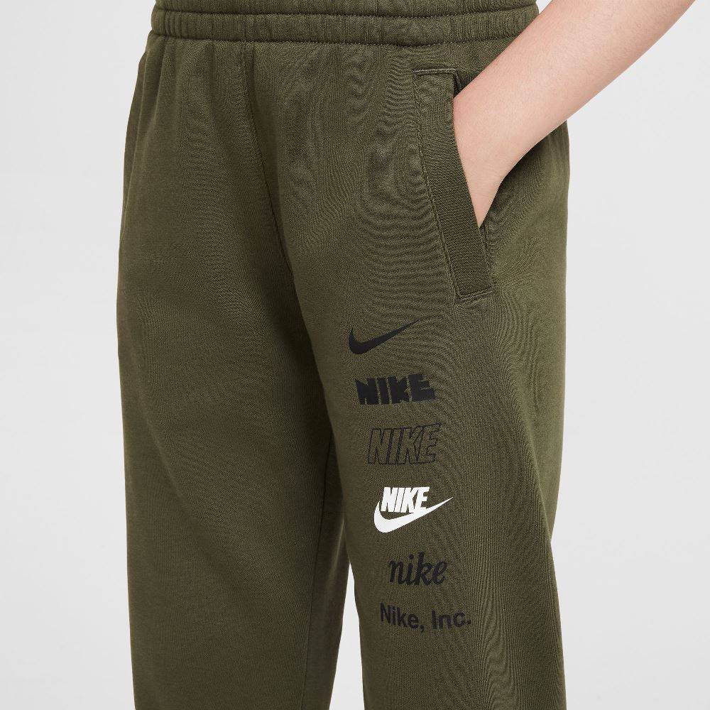 NIKE KIDS CLUB FLEECE MULTILOGO PANT