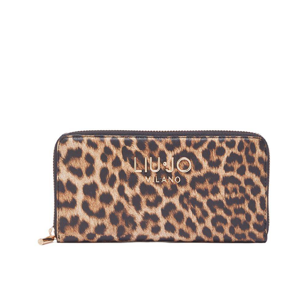 LIU JO LARGE ANIMAL PRINT WALLET