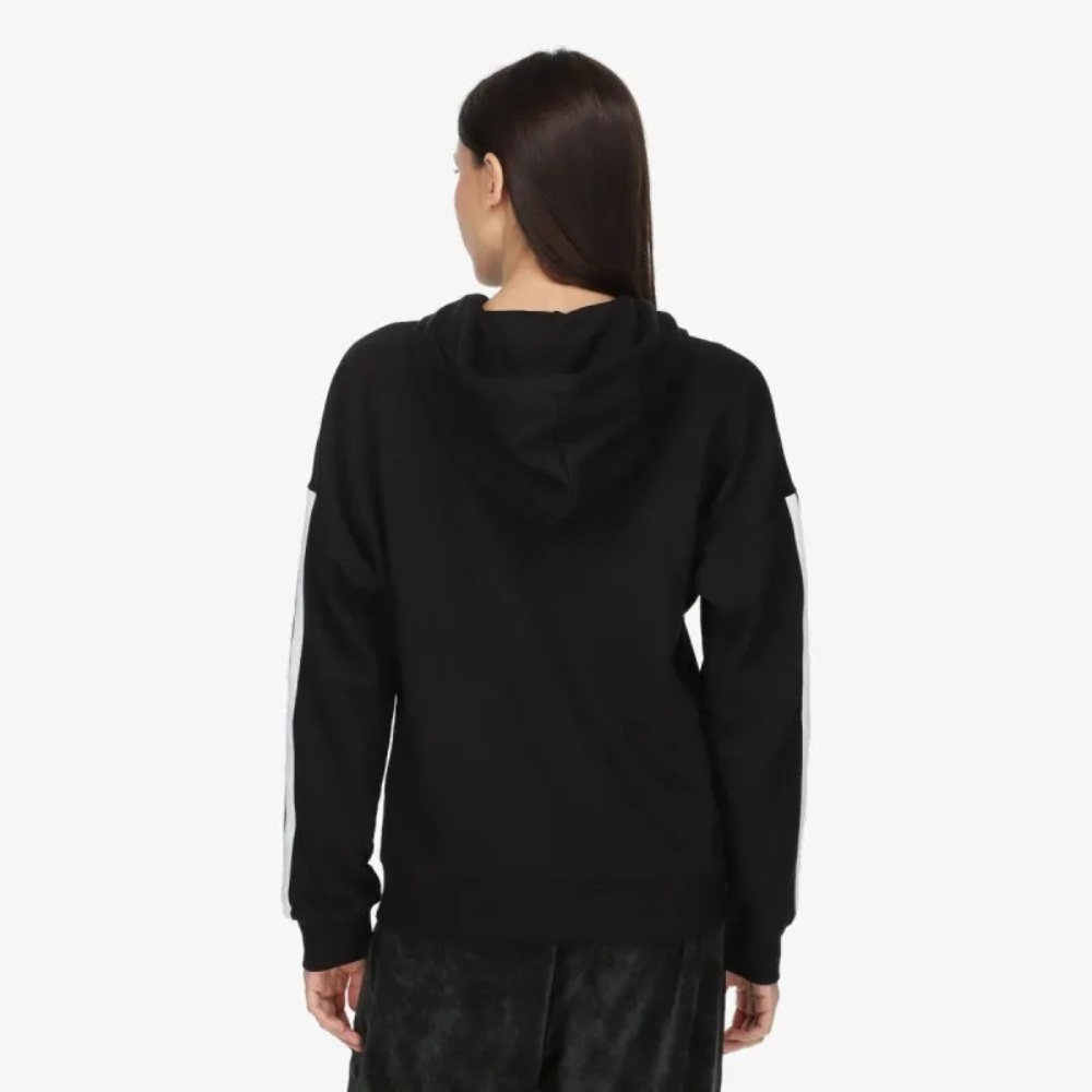 ADIDAS ESSENTIALS 3-STRIPES FULL-ZIP FLEECE HOODIE