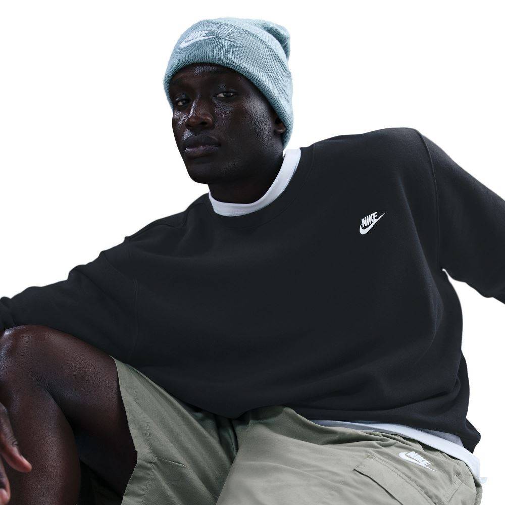 NIKE CLUB FLEECE MENS CREW SWEATSHIRT