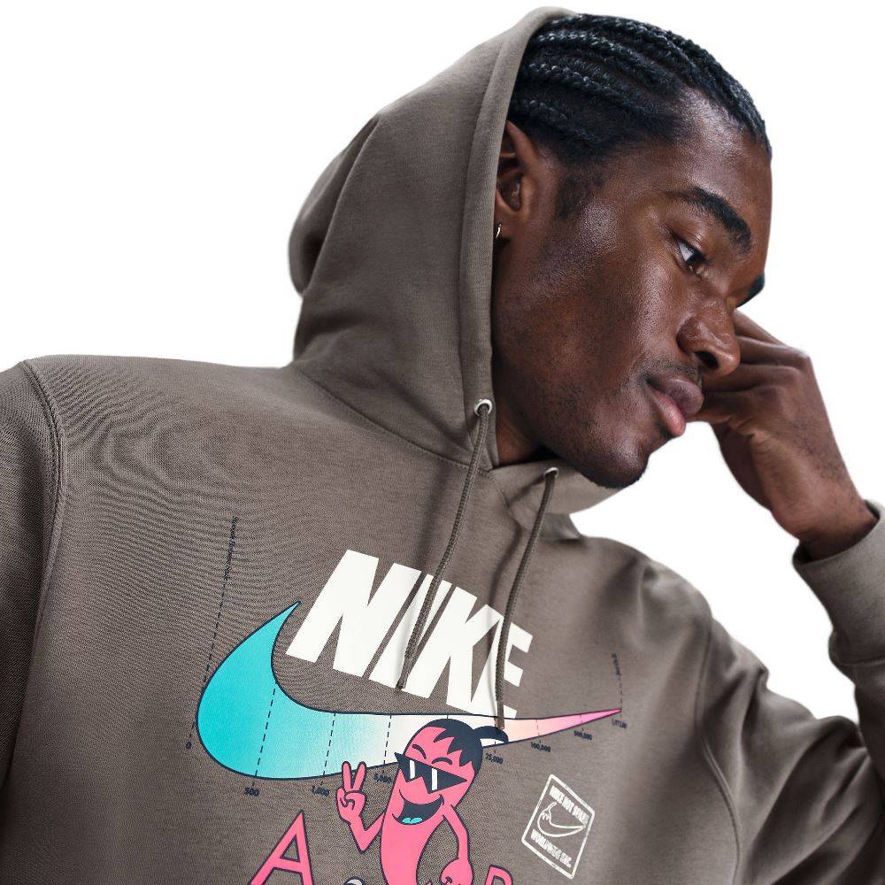 NIKE NSW HOODIE CLUB OC MED GFX SEGD