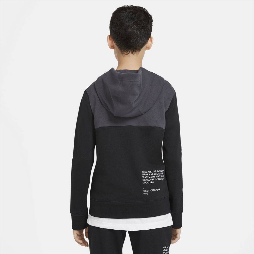 NIKE BOYS SPORTSWEAR AIR FULL-ZIP HOODIE