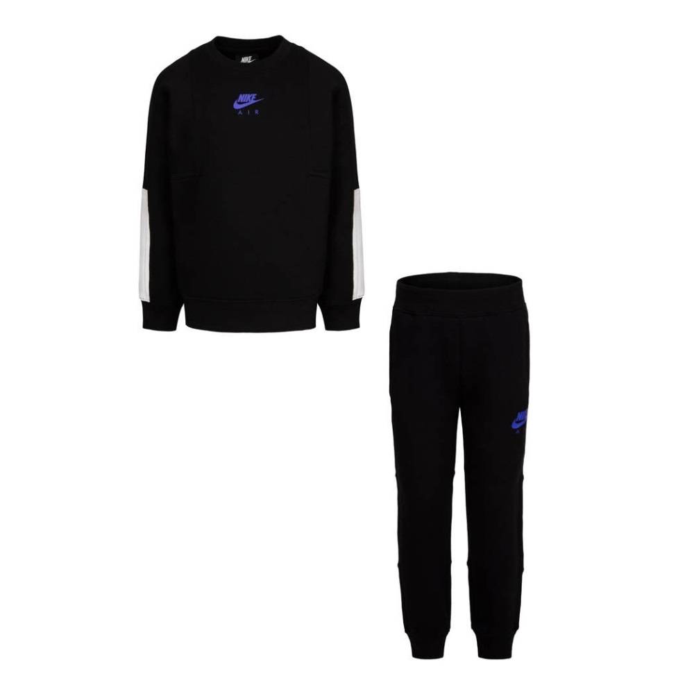 NIKE LITTLE KIDS AIR CREW + PANT SET