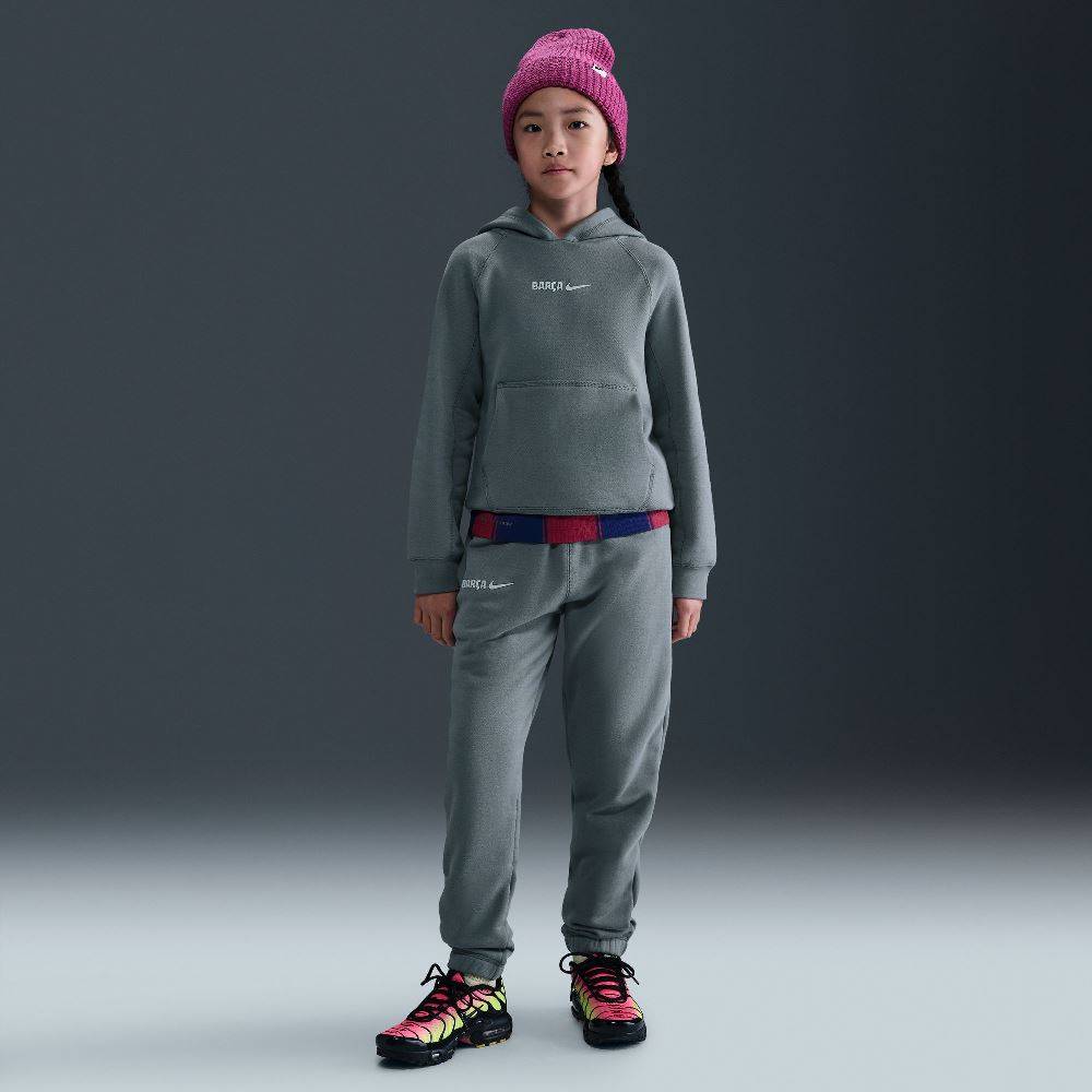 NIKE BARCELONA NSW KIDS AIR PULLOVER HOODIE
