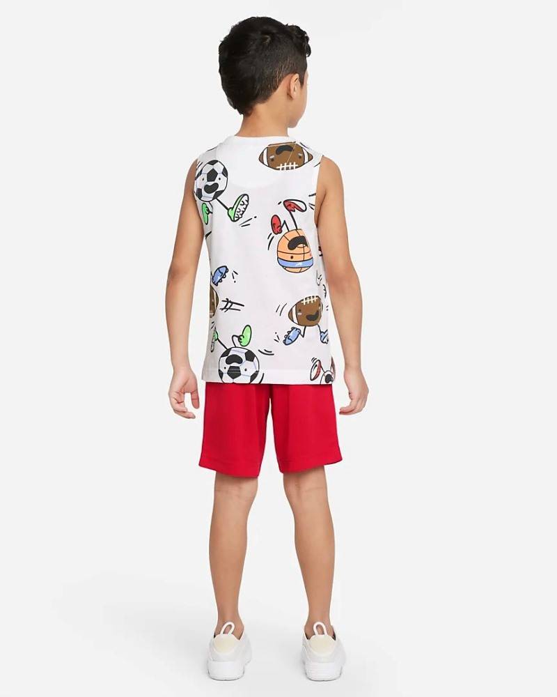 NIKE LITTLE KIDS MUSCLE TANK AND SHORT SET