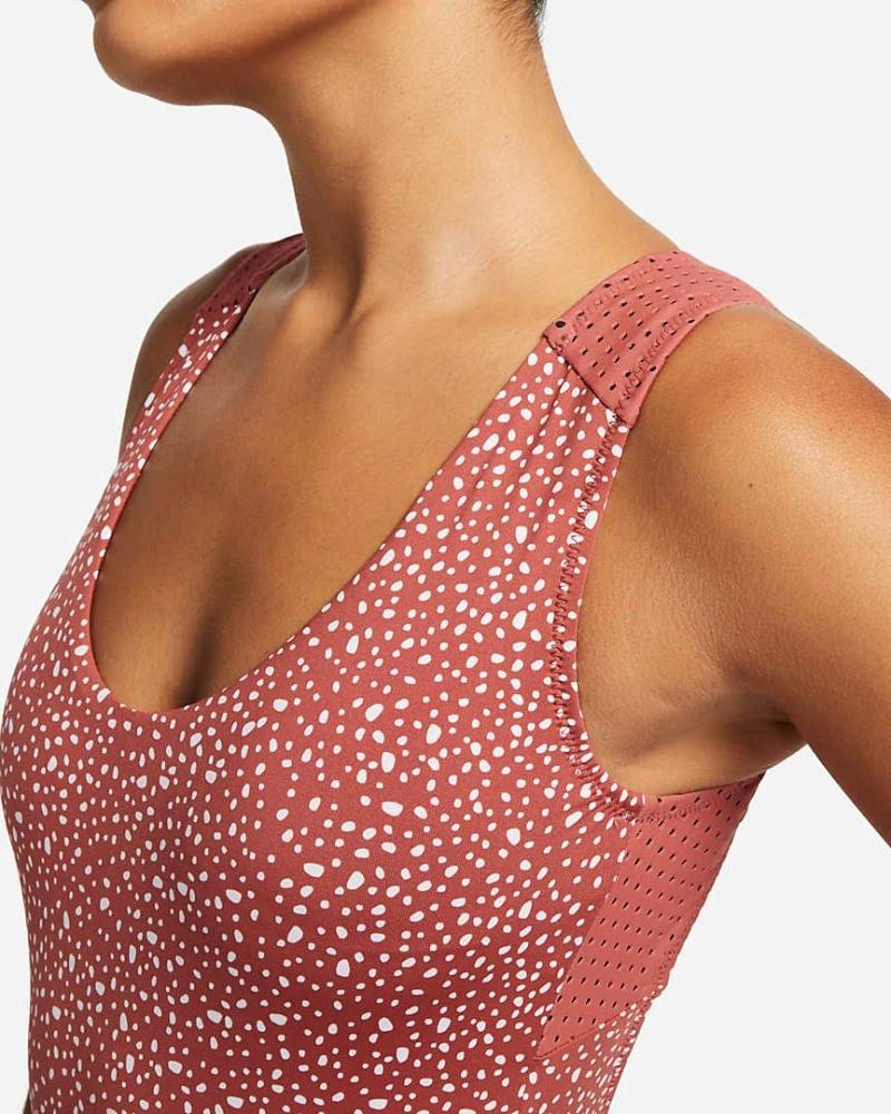 NIKE KEYHOLE BOCK ONE-PIECE SWIMSUIT