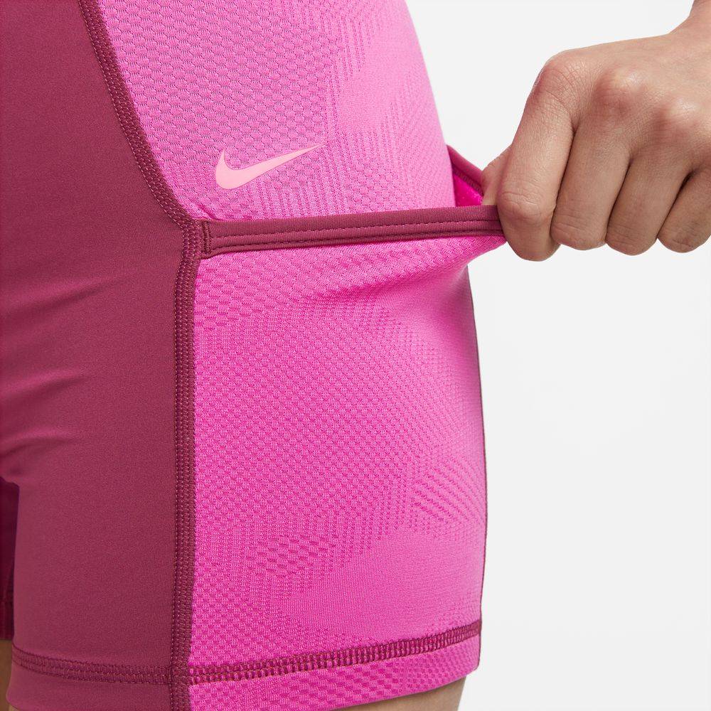 NIKE PRO DRI-FIT HIGH-WAISTED SHORT