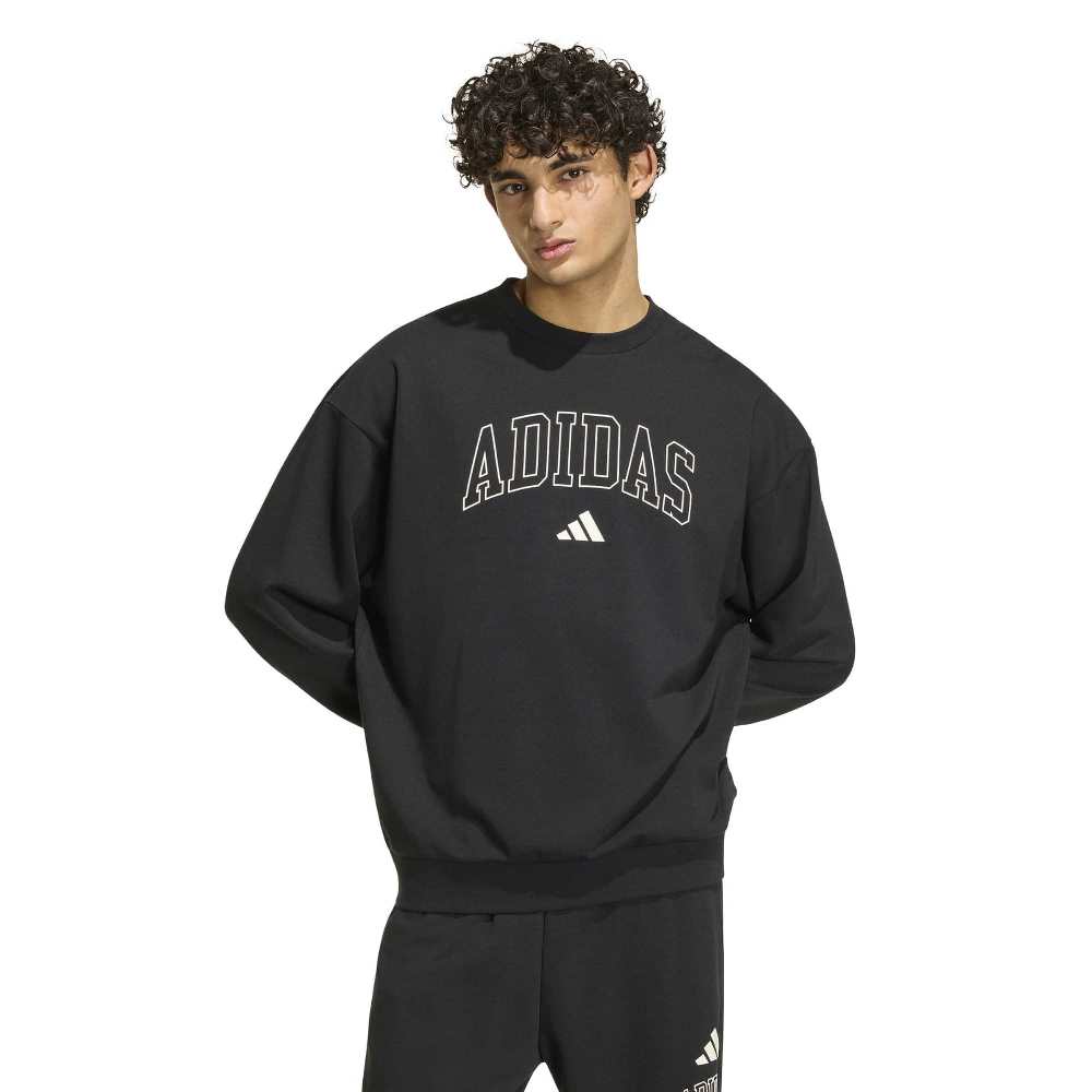 ADIDAS M SEASONAL ESSENTIALS COLLEGIATE FRENCH TERRY CREW SWEATSHIRT