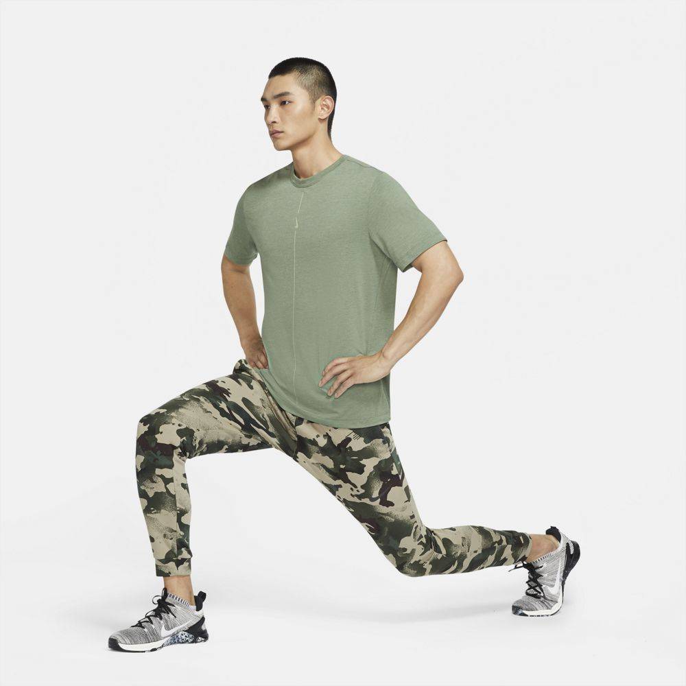 NIKE DRI-FIT CAMO TRAINING TROUSERS