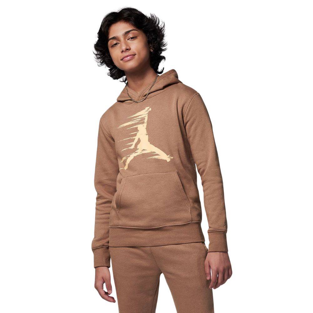 NIKE JORDAN BOYS MJ FLIGHT MVP HBR FLEECE PULLOVER