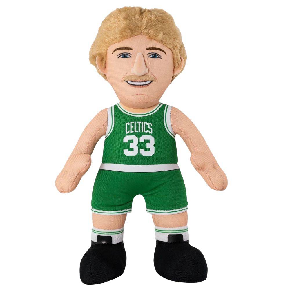 BLEACHER BOSTON CELTICS LARRY BIRD 25CM PLUSH FIGURE (GREEN)