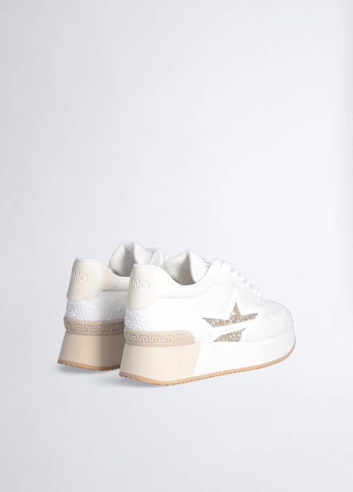 LIU JO DREAMY 03 - STAR PLATFORM SNEAKER
