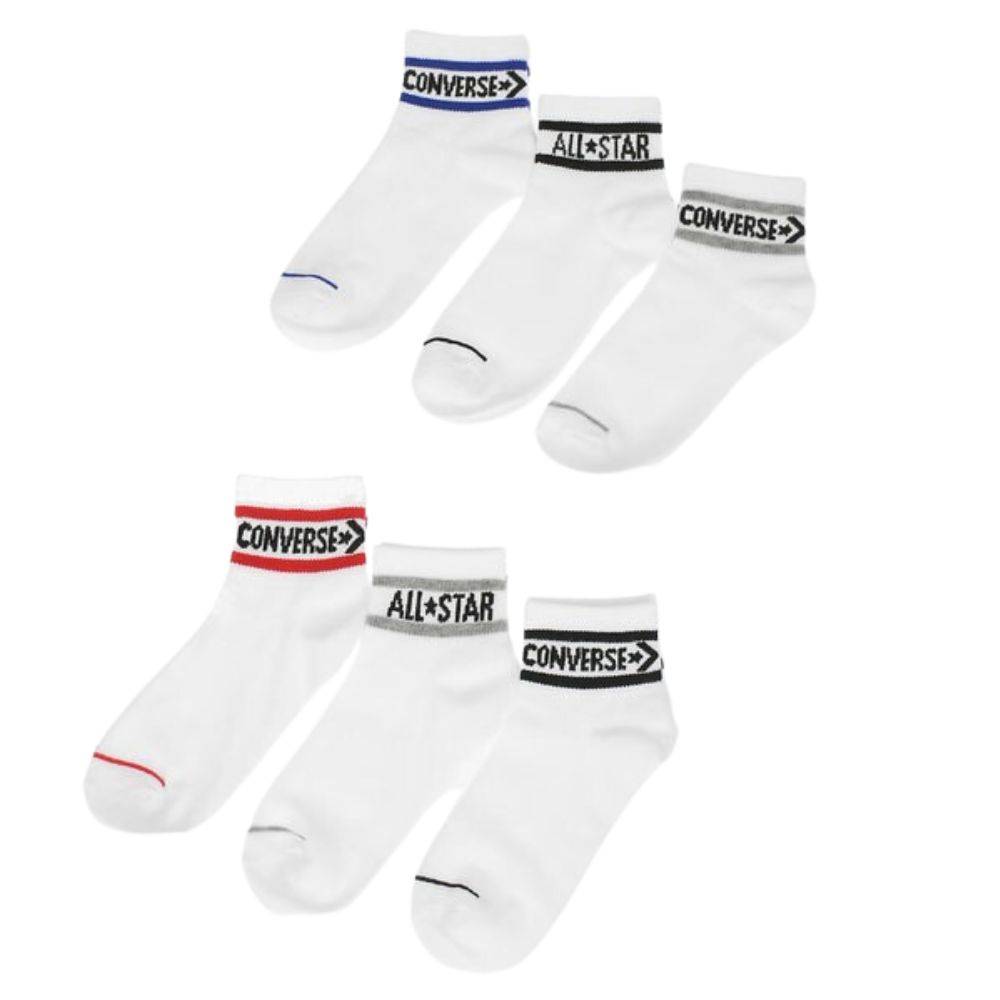 CONVERSE  WORDMARK ANKLE 6PK