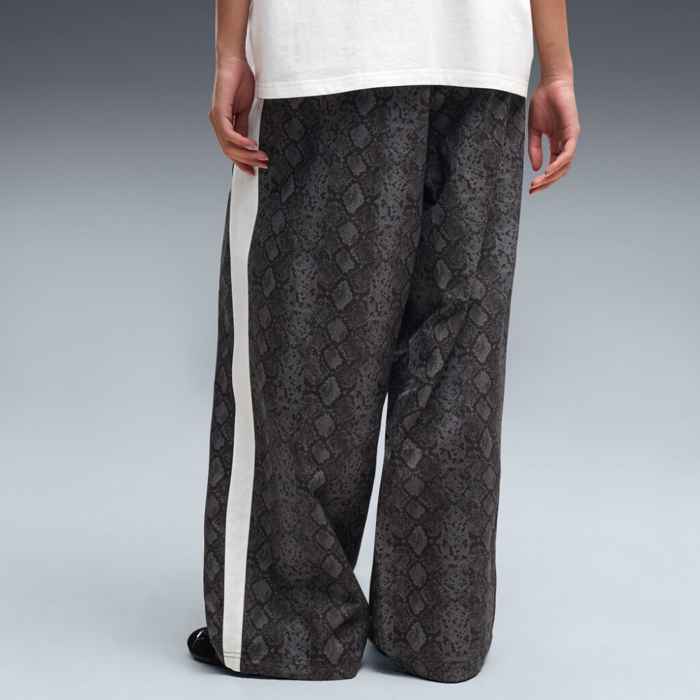 PUMA T7 RELAXED AOP SNAKE WOVEN PANTS OP