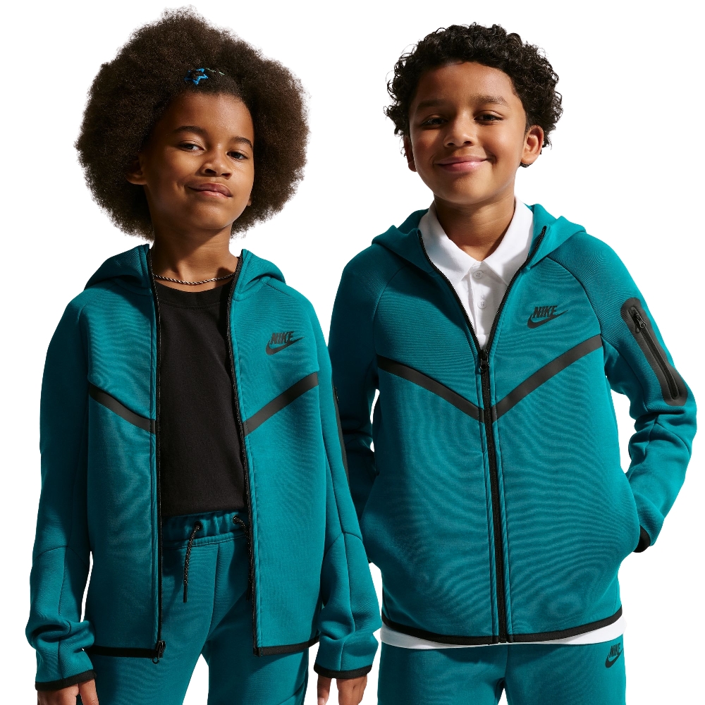 NIKE SPORTSWEAR KIDS TECH FLEECE FULL-ZIP