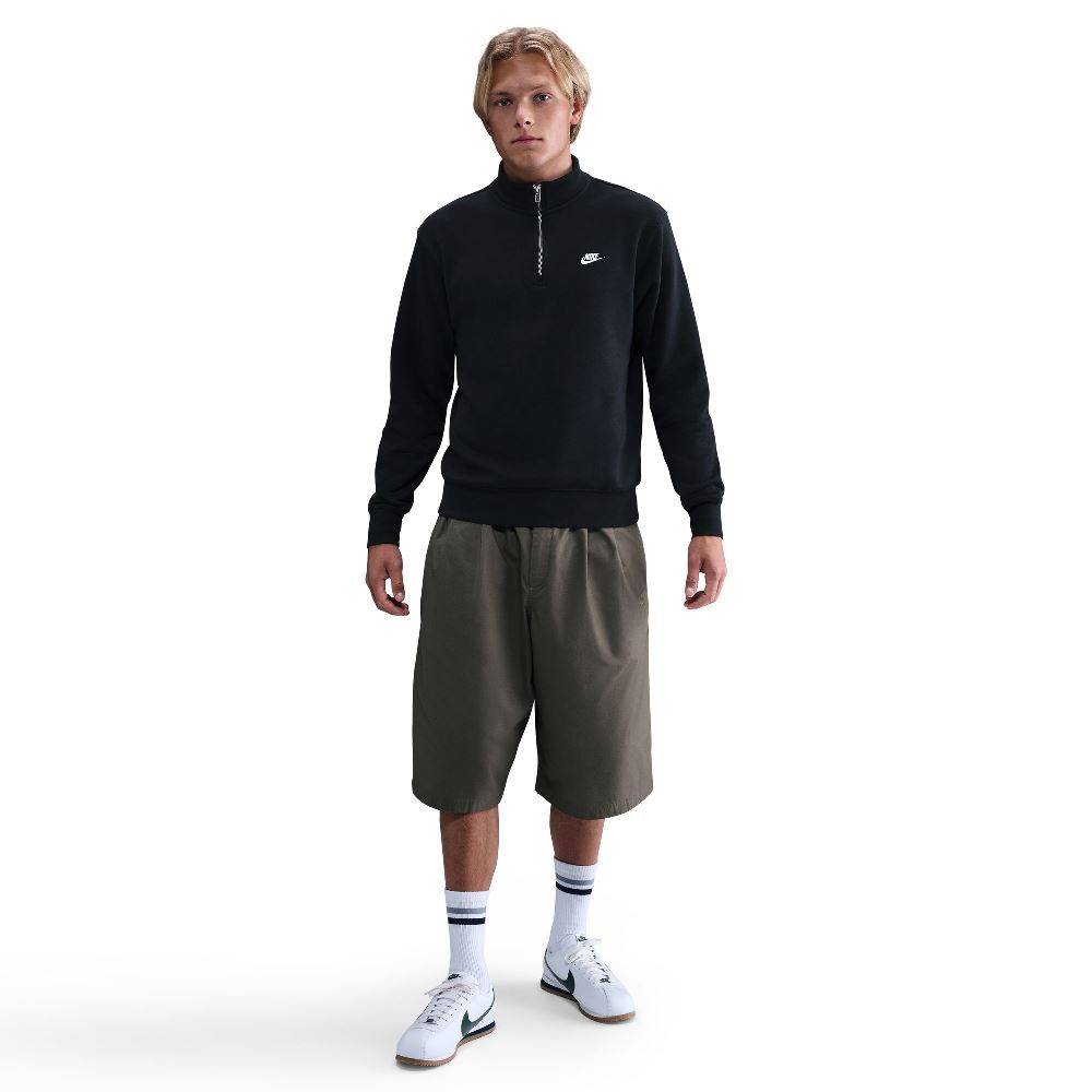 NIKE CLUB HALF-ZIP FLEECE TOP