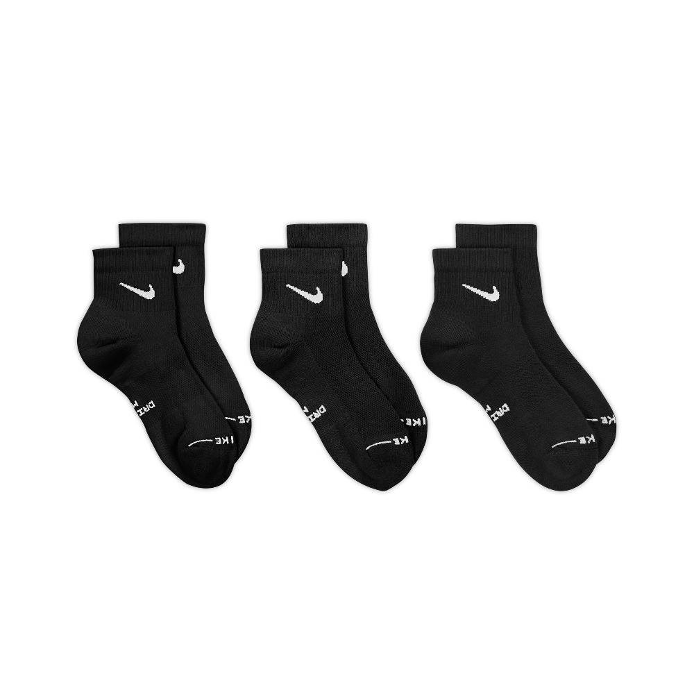 NIKE EVERYDAY ELEVATED ANKLE SOCKS (3-PAIRS)