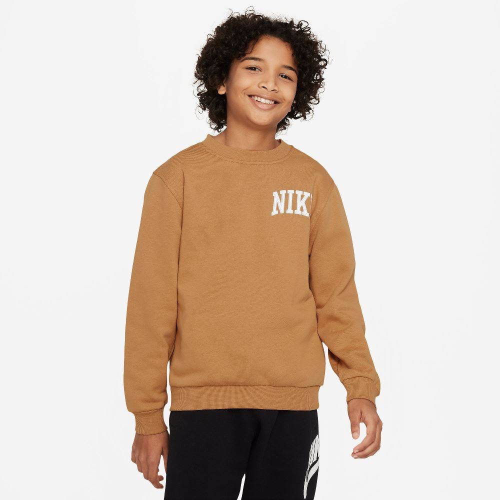NIKE KIDS NSW CLUB FRENCH TERRY CREW-NECK