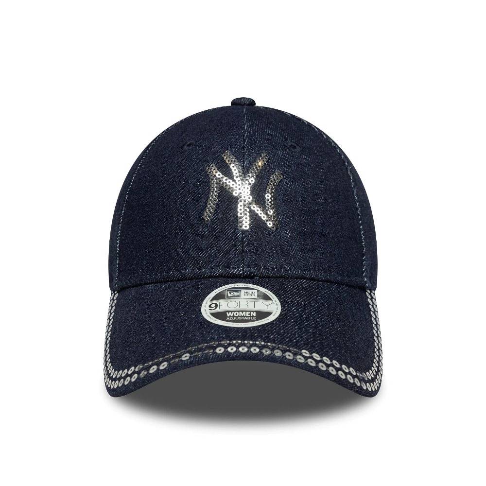 NEW ERA WMNS SEQUIN 9FORTY NEW YORK YANKEES ADJUSTABLE CAP