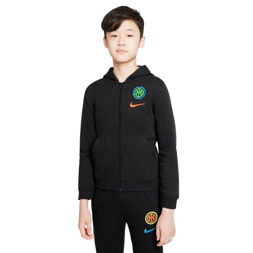 NIKE INTER MILAN NSW BOYS FULL-ZIP HOODIE