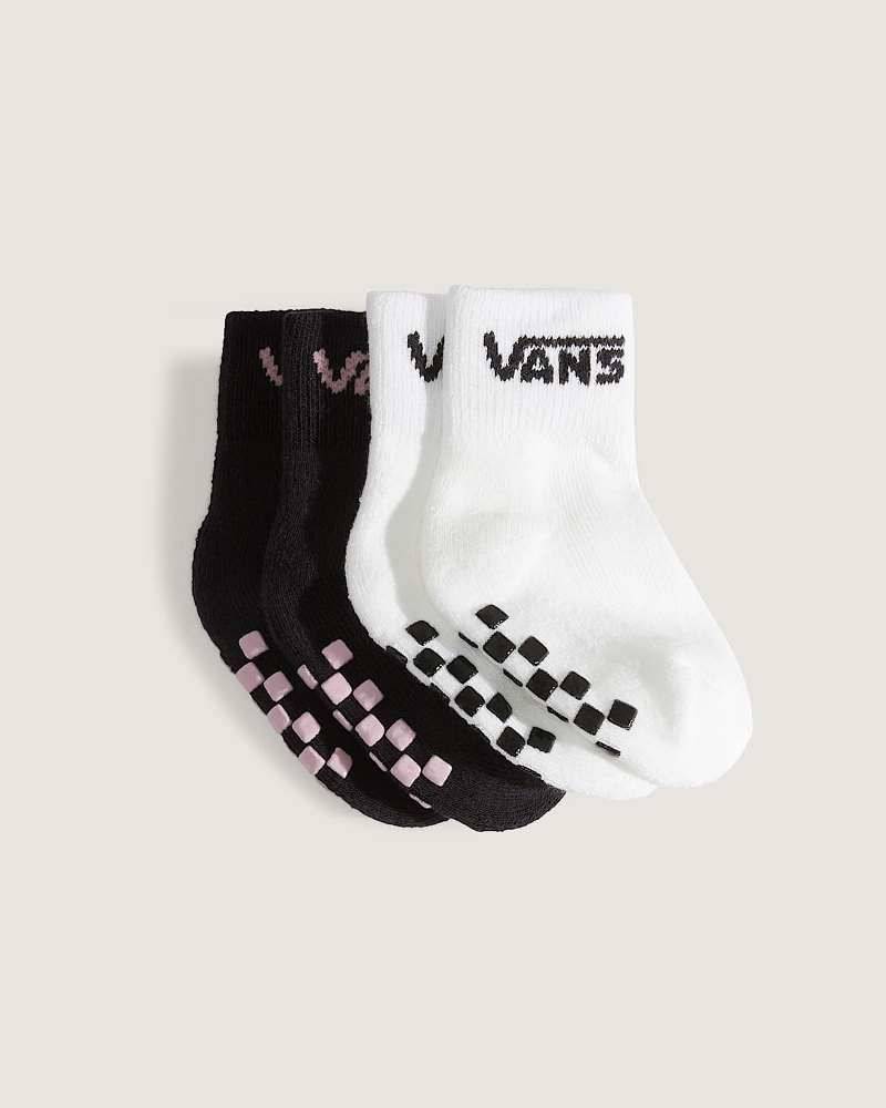 VANS INFANT CLASSIC CREW SOCKS 2-PACK