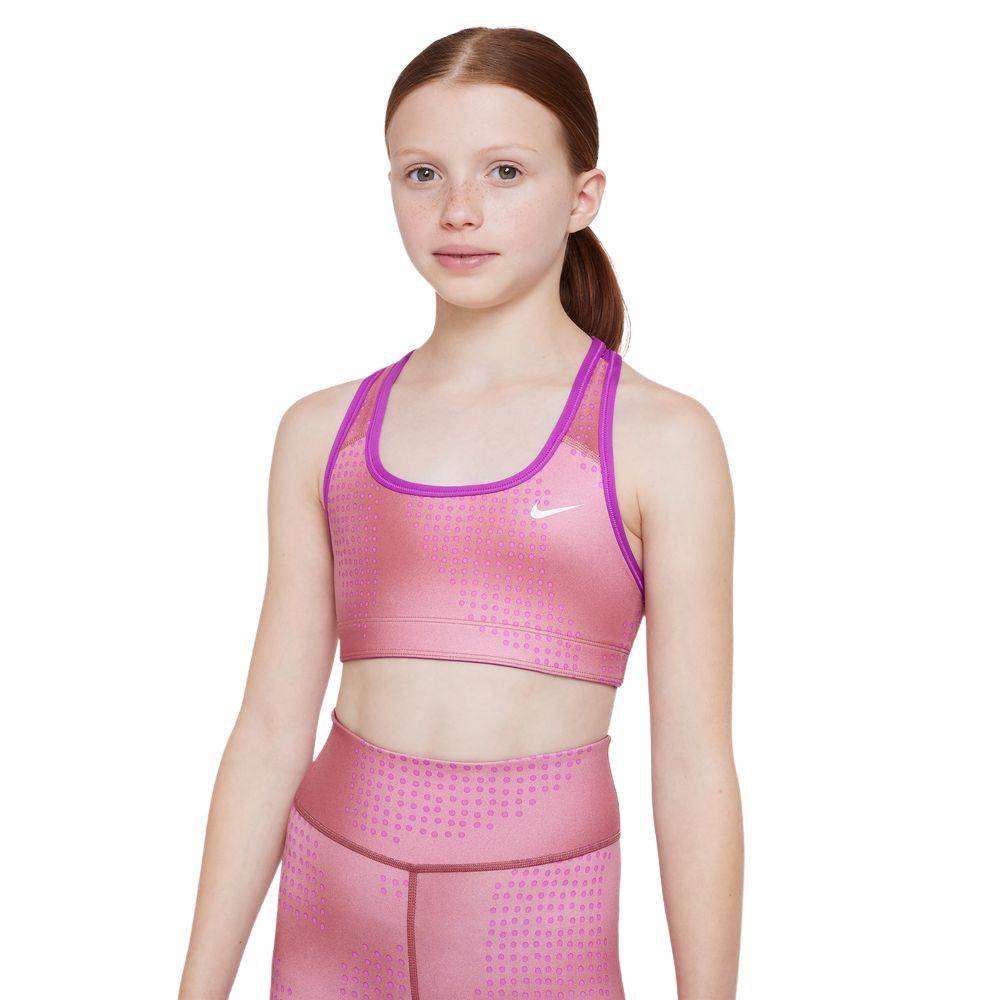 NIKE GIRLS SWOOSH REVERSIBLE BRA TOP