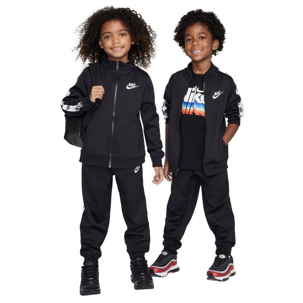 NIKE LITTLE KIDS FULL ZIP SET WITH LOGO TAP
