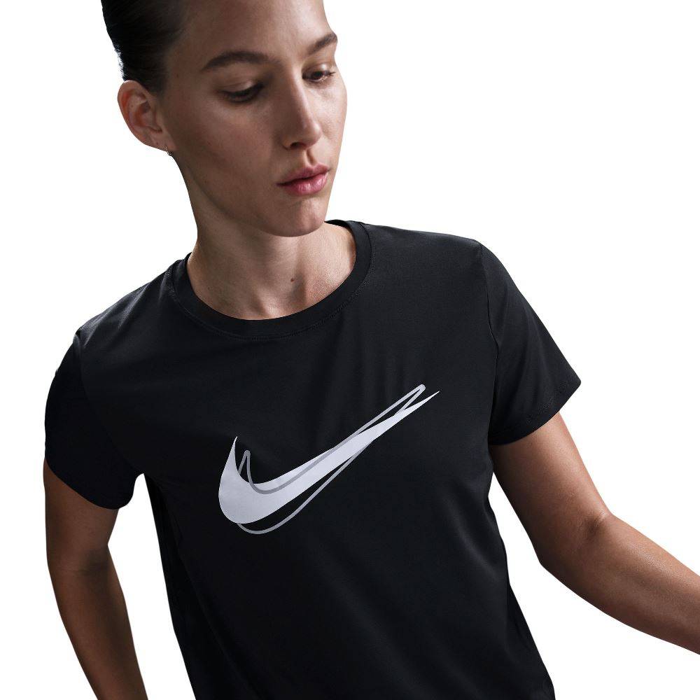 NIKE ONE SWOOSH HYBRID DRI-FIT RUNNING TOP
